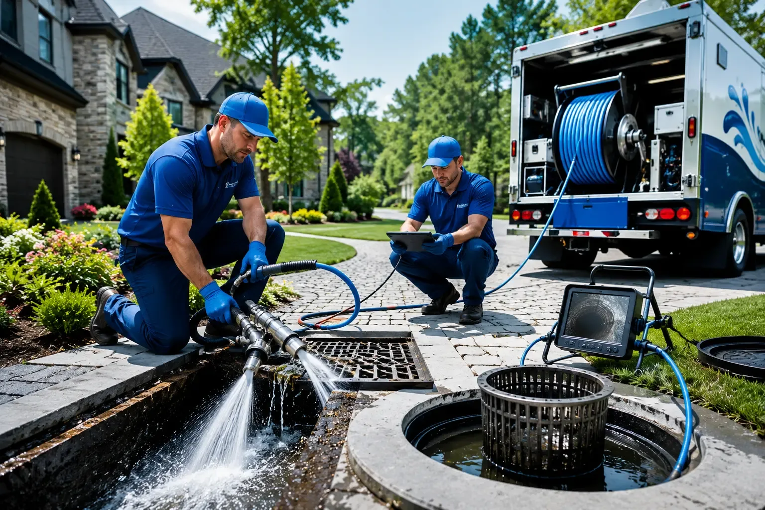 Local outdoor drain cleaning professionals in Palestine, OH