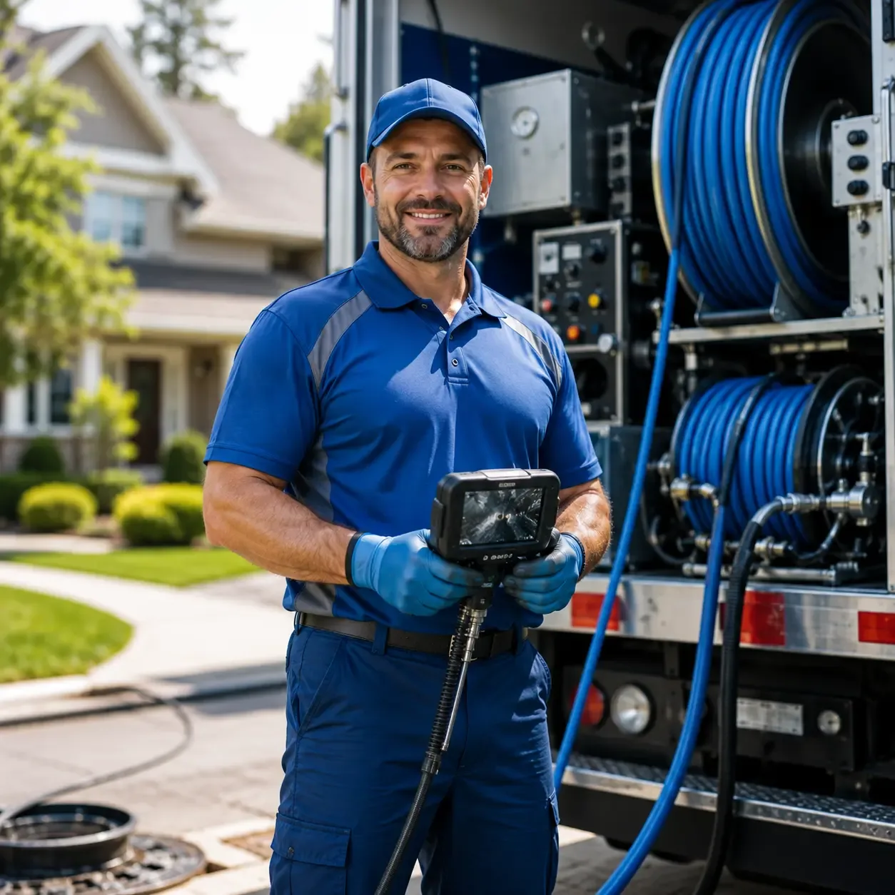 Local outdoor drain cleaning specialists in Palestine, OH